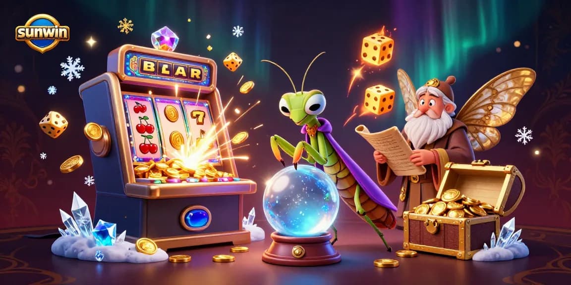 Experience thrilling wins at sunwin with a vibrant carnival of casino games and playful characters.