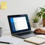 Customizing Telegram Chinese language settings on a modern tech workspace.